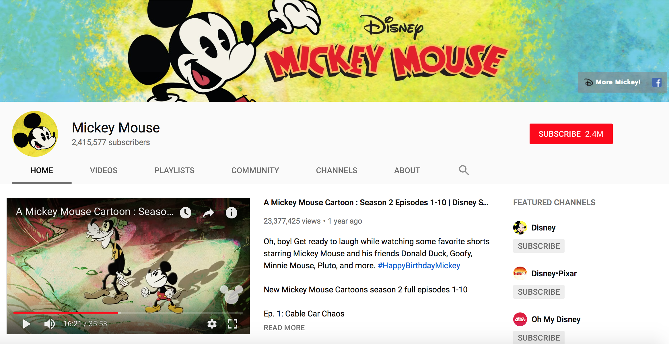 mickey mouse